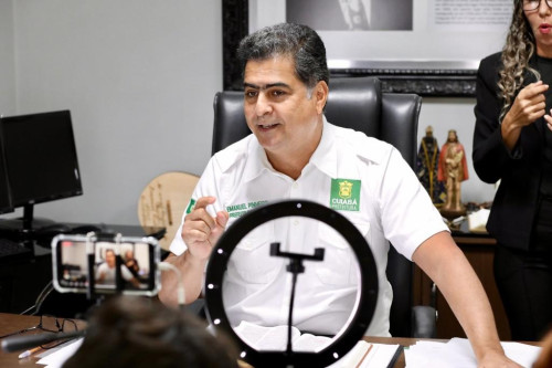 Prefeito Emanuel Pinheiro live dia 01-02-2020