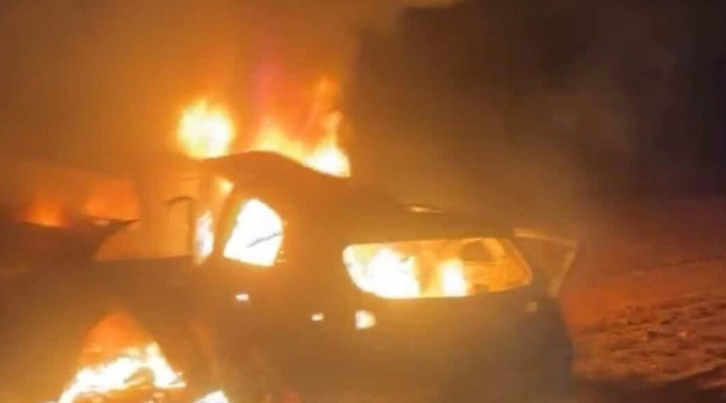 casal, carbonizado, acidente, MT-322